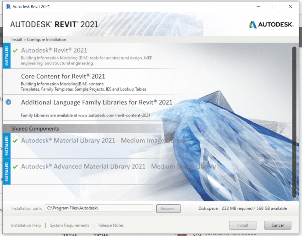 Autodesk Revit 2021 Content Free Download